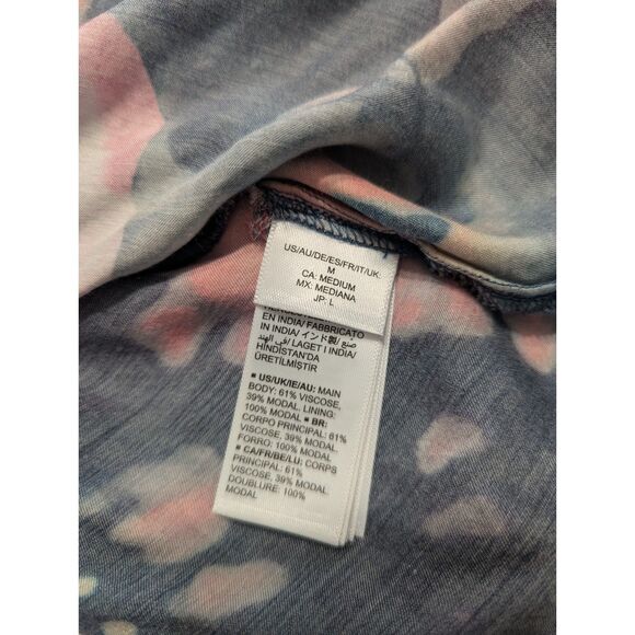 👗 The Drop Cowl Neck Floral Maxi Dress Women's M Preowned - Picture 5 of 7